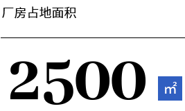 厂房占地面积2500㎡